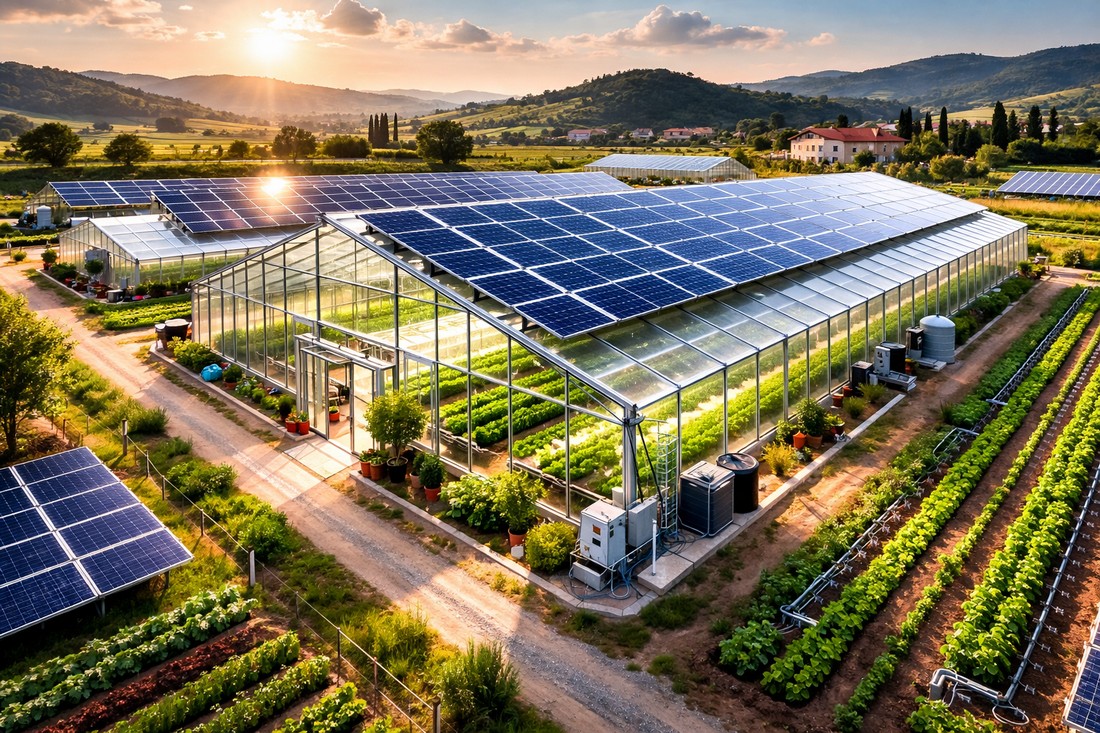 Serre e strutture leggere Star Solar